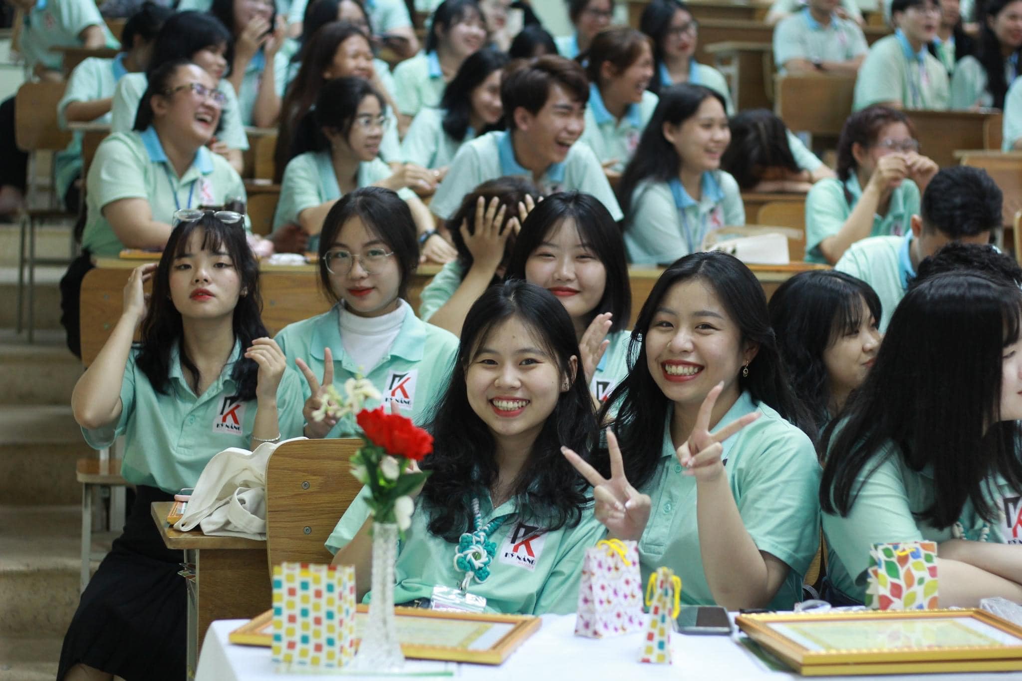 Đồng phục áo phông Quy Nhơn cho sinh viên QNU