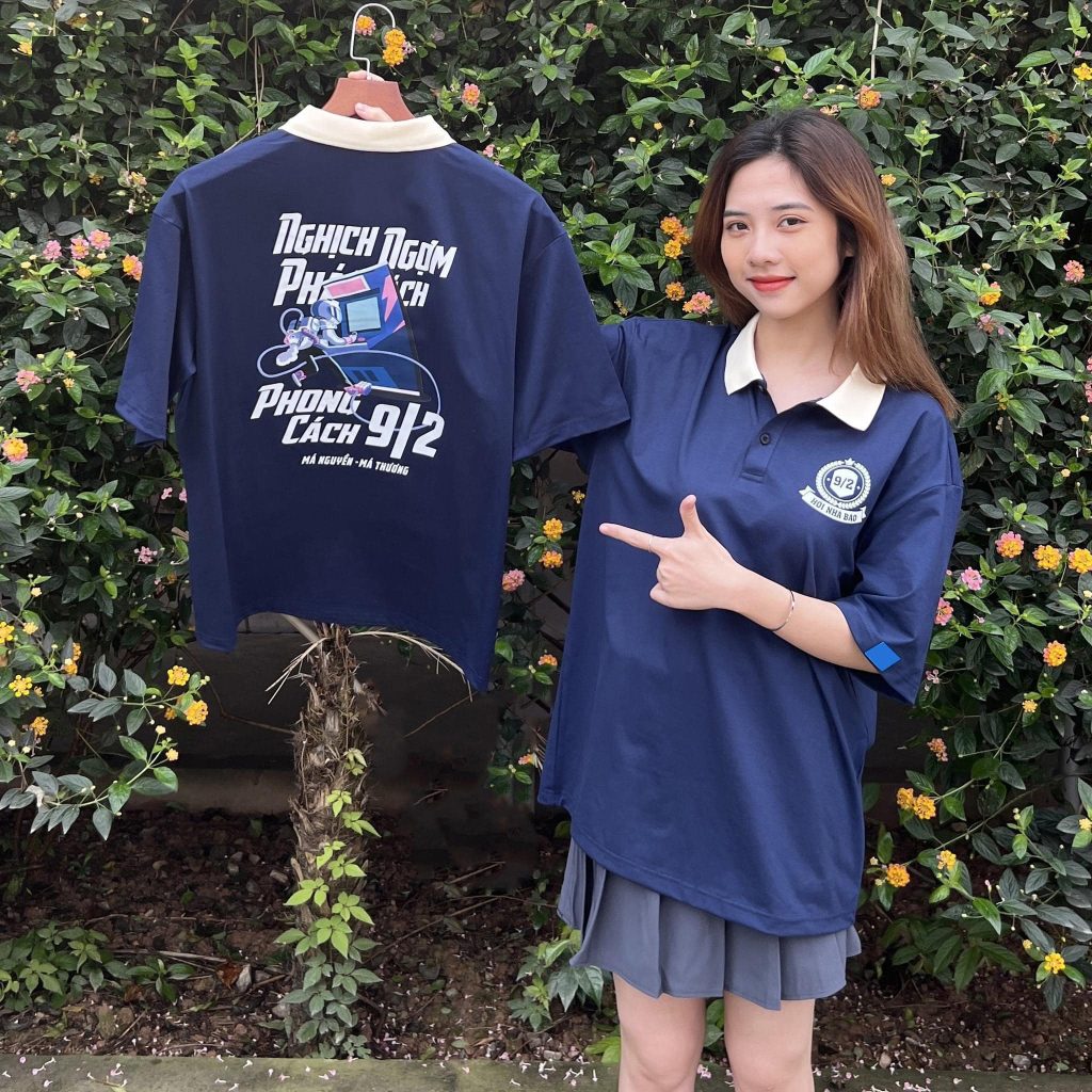 Mẫu áo lớp polo đẹp, lịch sự
