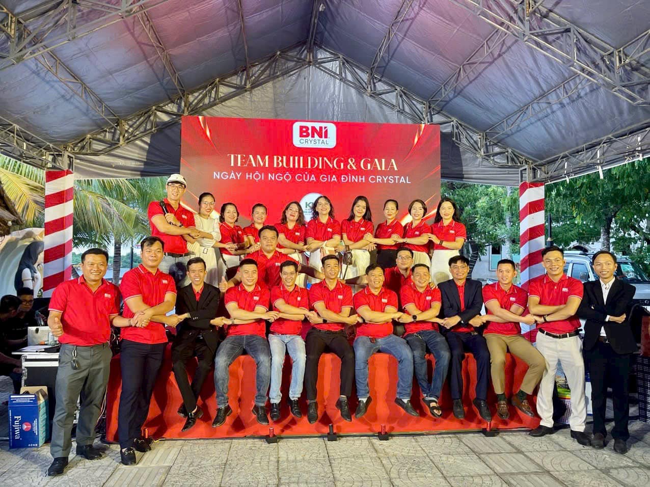 Áo thun đồng phục BNI Crystal