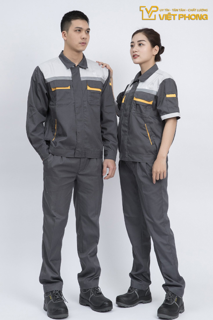 Đồng phục công nhân cơ khí, sản xuất