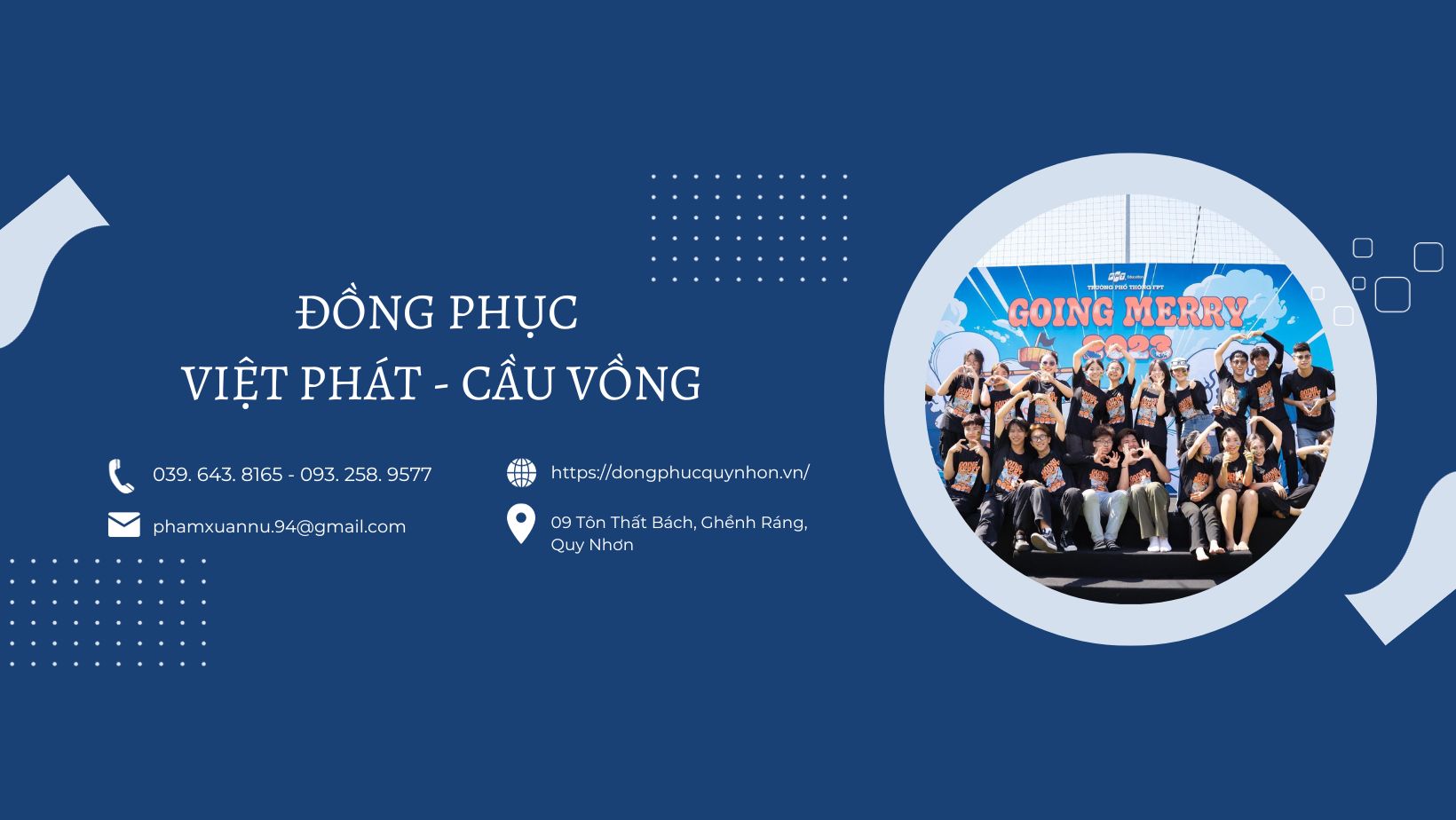 Việt Phong là đơn vị thiết kế và sản xuất đồng phục uy tín nhất tại Quy Nhơn