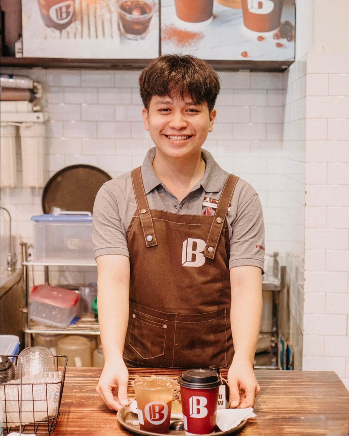 Tạp dề dành cho quán cà phê